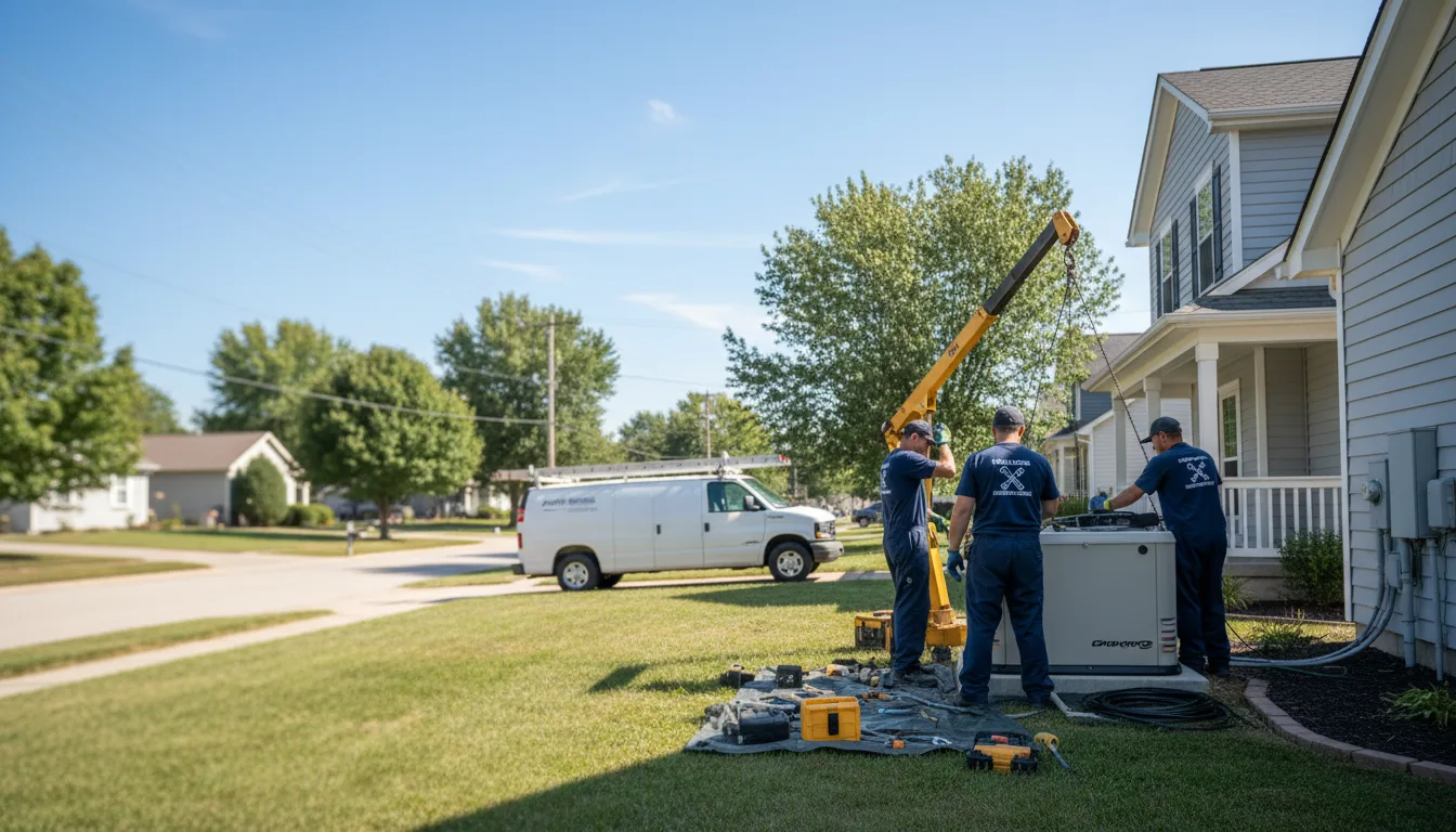 Generator Installation in Blackstone, VA near me